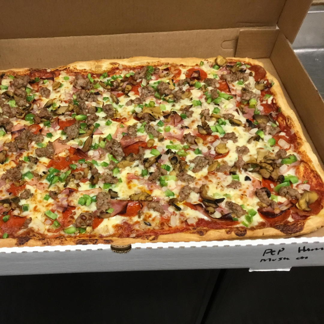 deluxe party pizza